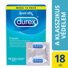 Durex Classic - óvszer (18db)