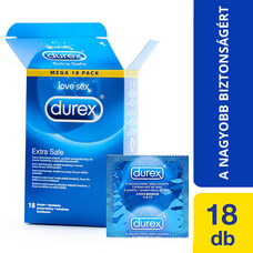 Durex Extra Safe - biztonságos óvszer (18db)