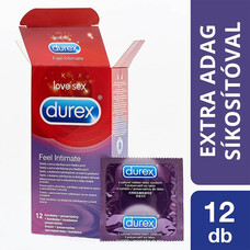 Durex Feel Intimate - vékonyfalú óvszer (12db)