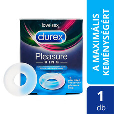 Durex Pleasure Ring - péniszgyűrű (áttetsző)