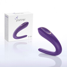 Satisfyer Double Classic - vízálló, akkus párvibrátor (lila)