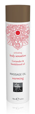 Shiatsu Warming - masszázsolaj - koriander-szantálfa 100ml