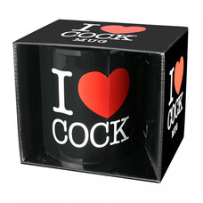 I Love Cock - bögre (fehér)