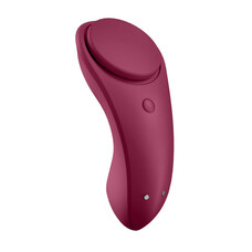 Satisfyer Sexy Secret - okos vízálló csiklóvibrátor (bordó)