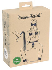 Vegan Fetish - kötöző szett (7 részes) - fekete