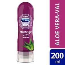 Durex Play 2in1 masszázsolaj - Aloe Vera (200ml)