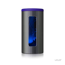 LELO F1s V2 - hanghullámos, interaktív maszturbátor (fekete-kék)