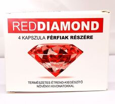 Red Diamond  - természetes étrend-kiegészítő férfiaknak (4db)