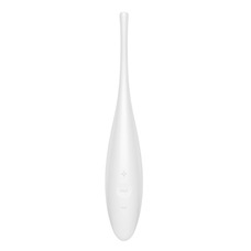 Satisfyer Twirling Joy - okos, akkus, vízálló csiklóvibrátor (fehér)
