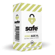 SAFE King Size XL - extra nagy óvszer (10db)