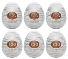 TENGA Egg Silky II - maszturbációs tojás (6db)