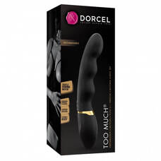 Dorcel Too Much 2.0 - akkus, 3 motoros vibrátor (fekete-arany)