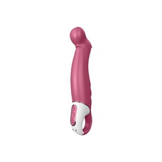 Satisfyer Petting Hippo - akkus, vízálló vibrátor (magenta)