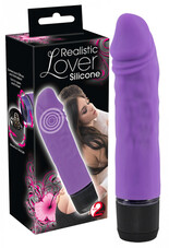 You2Toys - Silicone Lover - realisztikus vibrátor (lila)