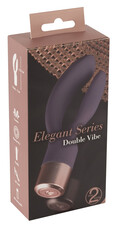 You2Toys Elegant Double - akkus, csiklókaros vibrátor (lila)