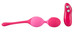 SMILE Love Balls - 82g -os, akkus, rádiós vibrációs tojás (pink)