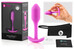 b-vibe Snug Plug 1 - anál dildó belső súllyal (55g) - pink