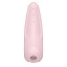 Satisfyer Curvy 2+ - okos, akkus, vízálló csiklóizgató vibrátor (pink)