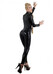LATEX - hosszúujjú női overall (fekete) [2XL]