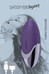 Satisfyer Purple Pleasure - akkus csiklóvibrátor (lila)