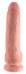 King Cock 9 - nagy tapadókorongos, herés dildó (23cm) - natúr