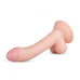 Real Fantasy Vince - herés fitymás dildó - 19,5cm (natúr)