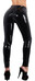LATEX - cipzáros leggings (fekete) [XL]