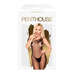 Penthouse Fancy Dope - nyitott necc overall (fekete) [-]