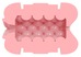 Fleshlight Quickshot Stamina Training Unit Lady - mini vagina és popó (pink)