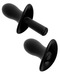 HOOKUP Princess Panty - akkus, vibrációs bugyi szett (fekete) [XL-XXL]