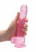 REALROCK - áttetsző élethű dildó - pink (19cm)