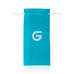 Gildo Glass No. 5 - spirális üveg dildó (áttetsző-kék)