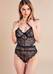 Be Wicked Bettany - csipke body (fekete) [S]
