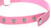 Master Series Kinky Kitty - nyakörv cica fej karikával (pink)