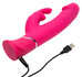 Happyrabbit Dual Density - vízálló, csiklókaros vibrátor (pink)